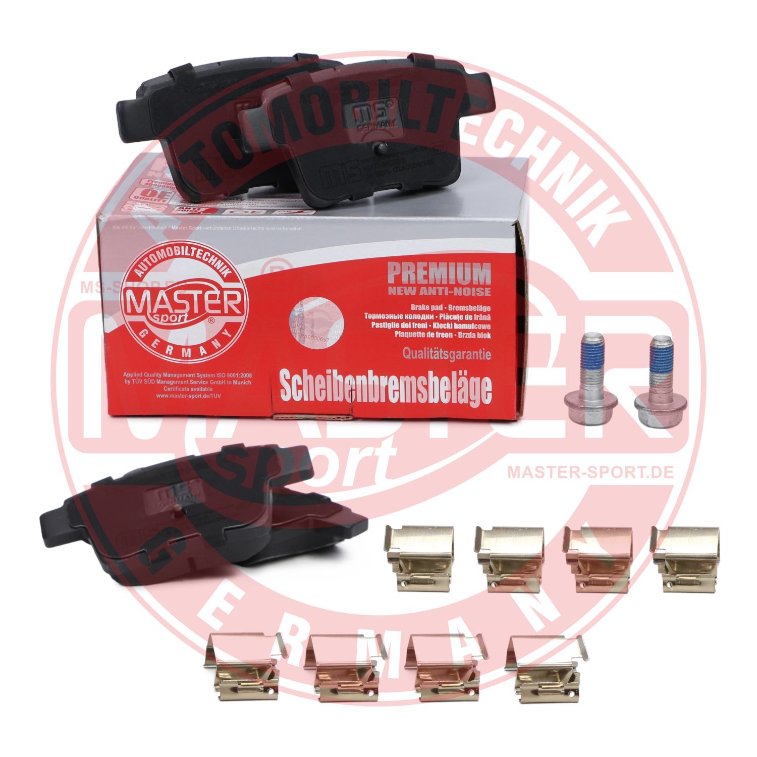 Placute frana MASTERSPORT GERMANY 13046038312N-SET-MS